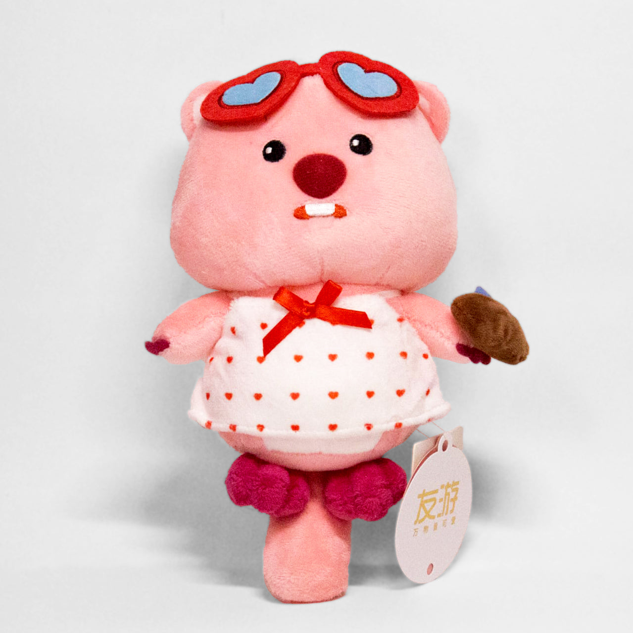 Peluche Loopy Summer castor