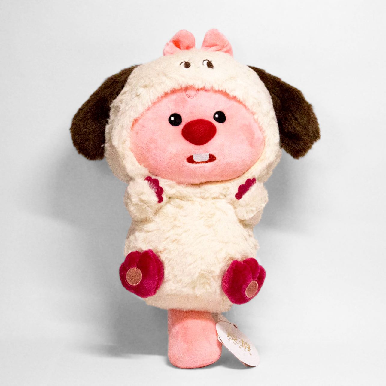 Peluche Loopy Puppy castor