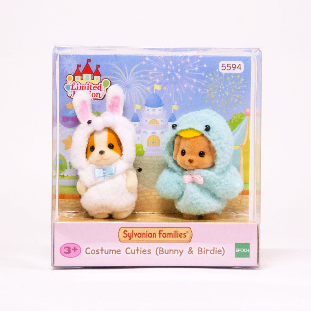 Sylvanian Families Dúo Costume Cuties Bunny and Birdie Conejito y Pajarito