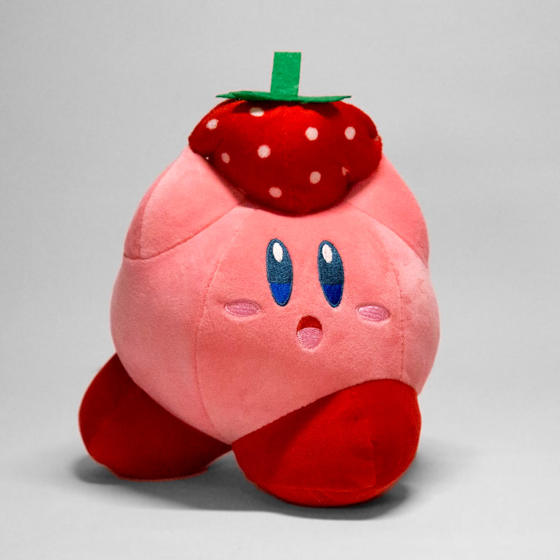 Peluche Kirby con fresa