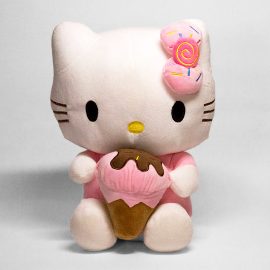 Peluche Hello Kitty con helado