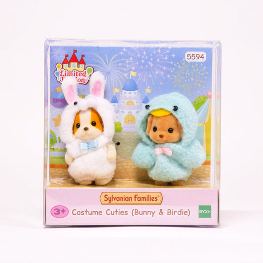 Sylvanian Families Dúo Costume Cuties Bunny and Birdie Conejito y Pajarito