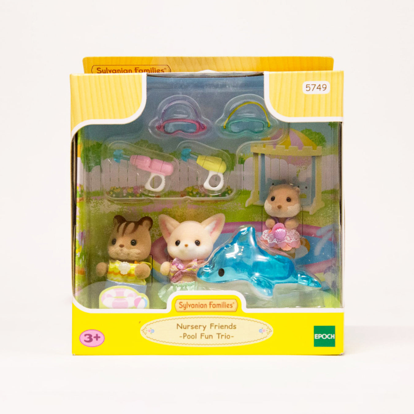 Sylvanian Families Trío Pool Fun Bebés en día de alberca
