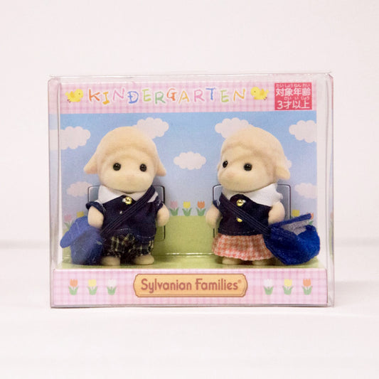 Sylvanian Families Dúo Bebés Ovejas Gemelos Colegiales